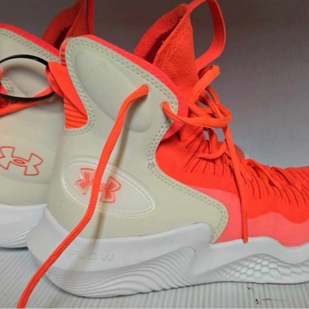 Under Armour Kids' Bright Orange Sneakers